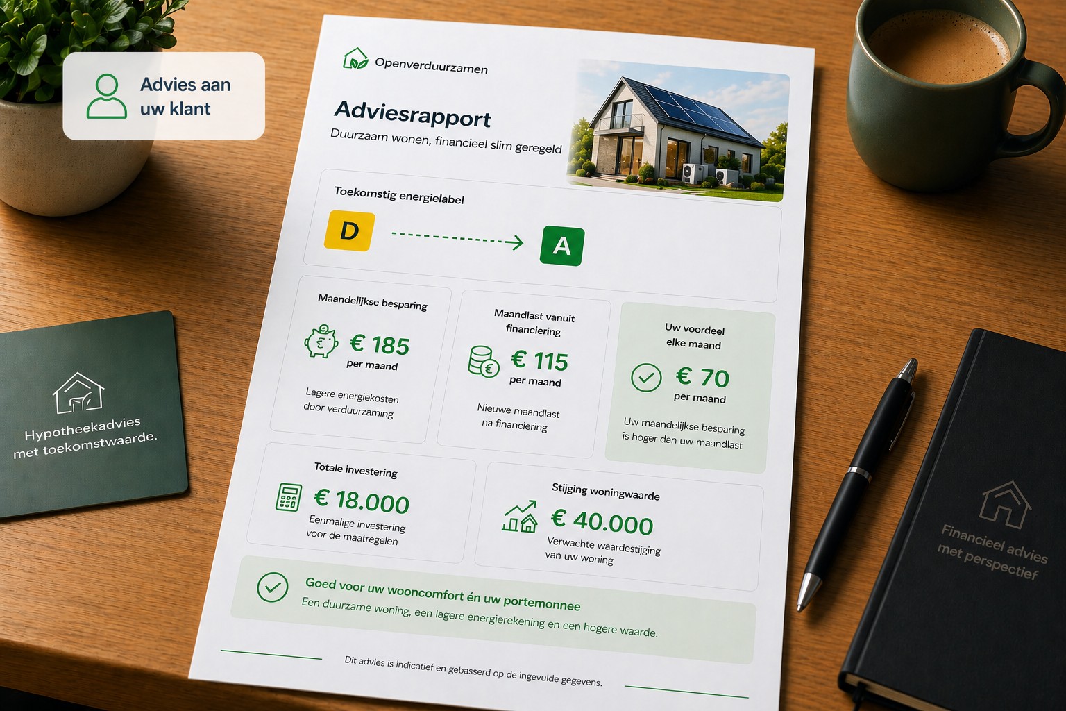 Verduurzamen hypotheekadviseur